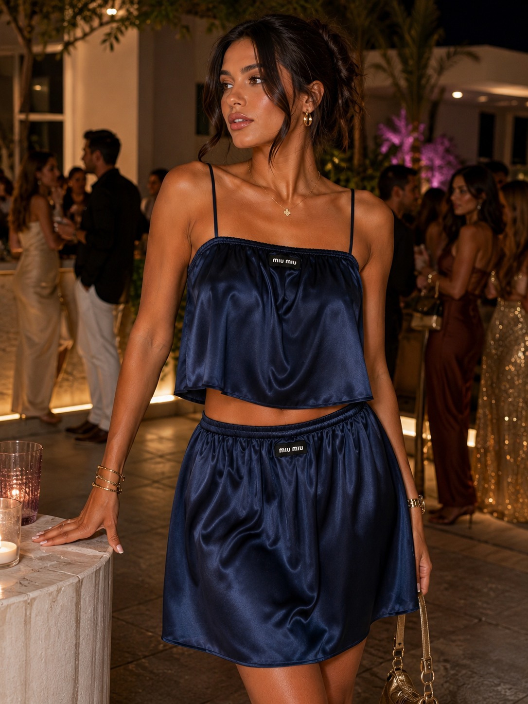 Moonlight Satin Set