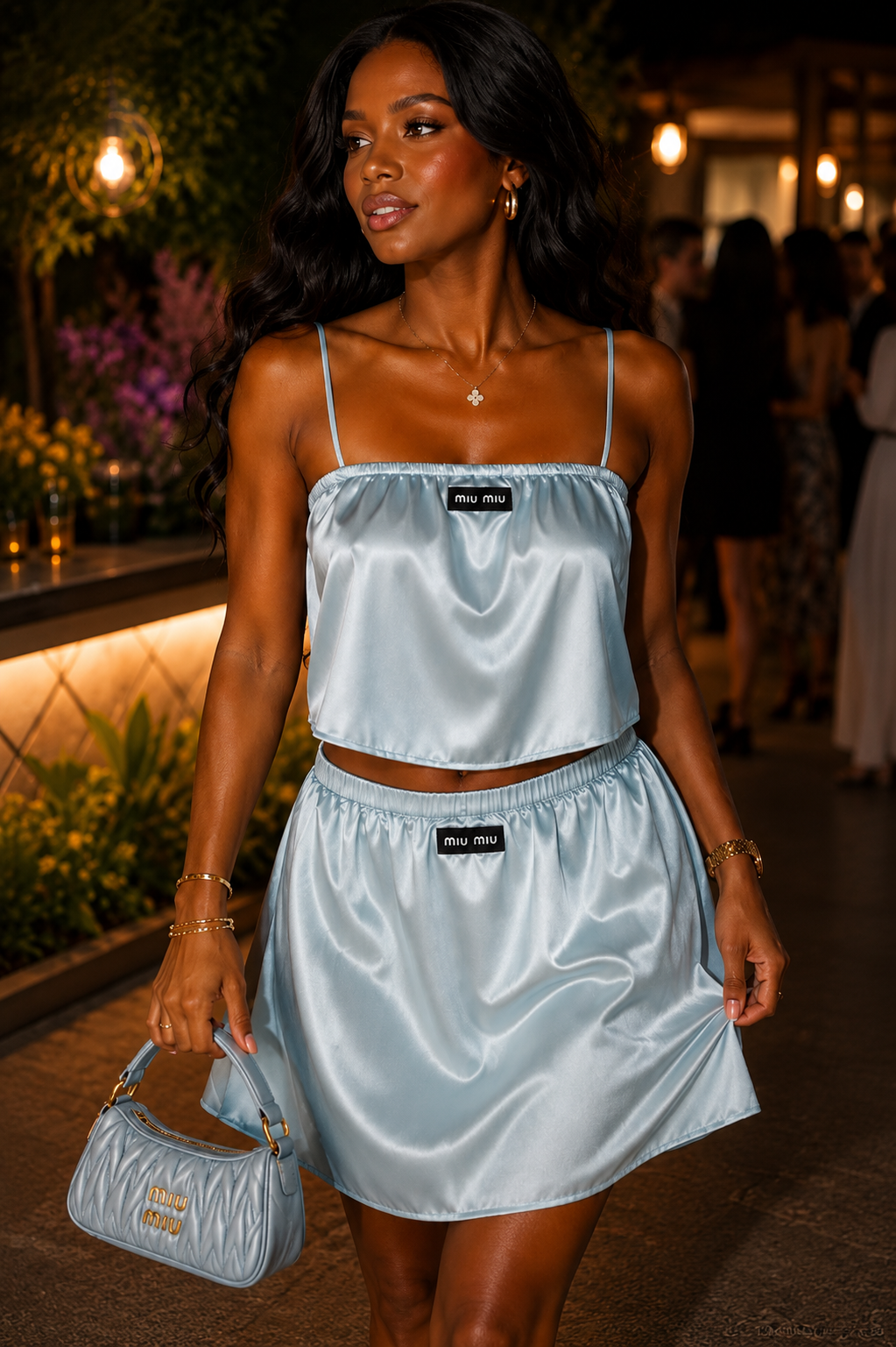 Moonlight Satin Set