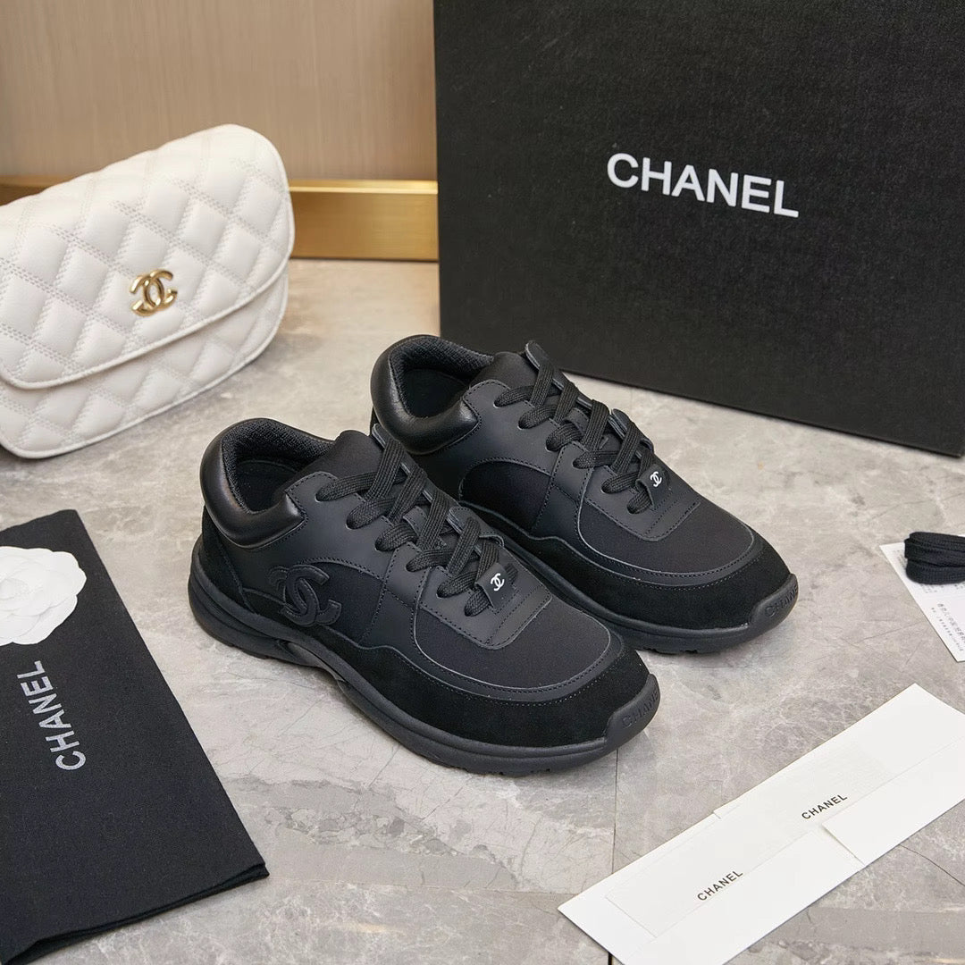 All Black Tennis Shoes