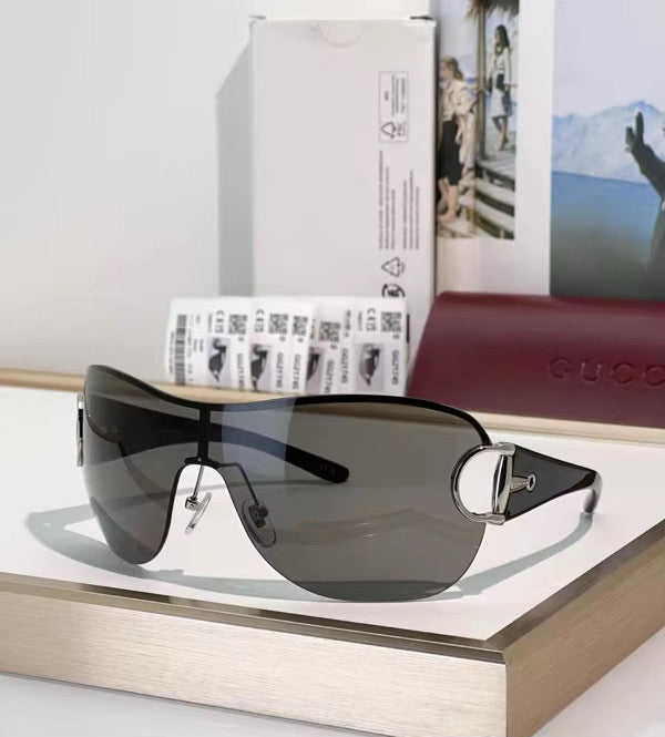 Frameless mask Sunglasses