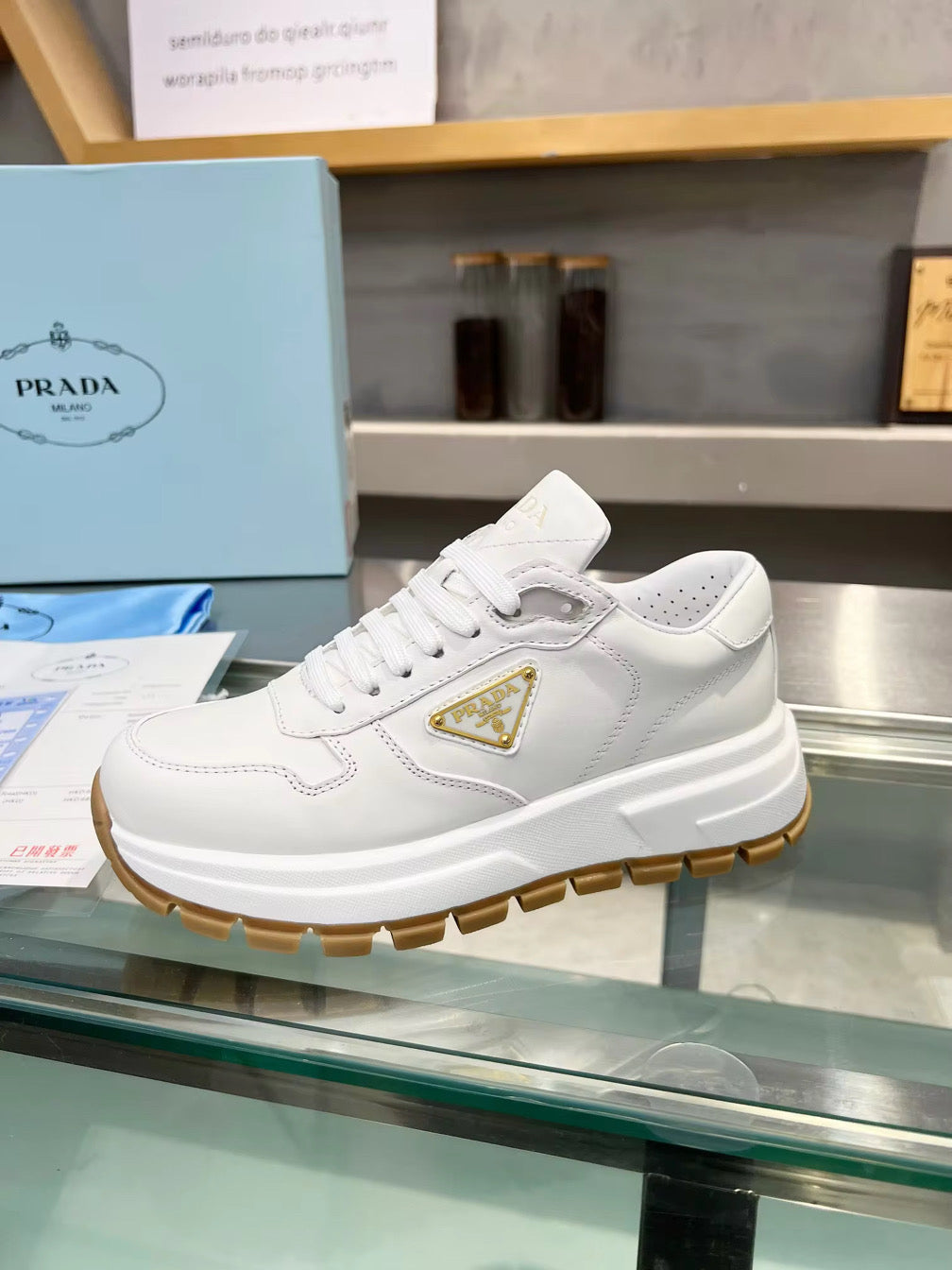 Leather Tennis Shoes