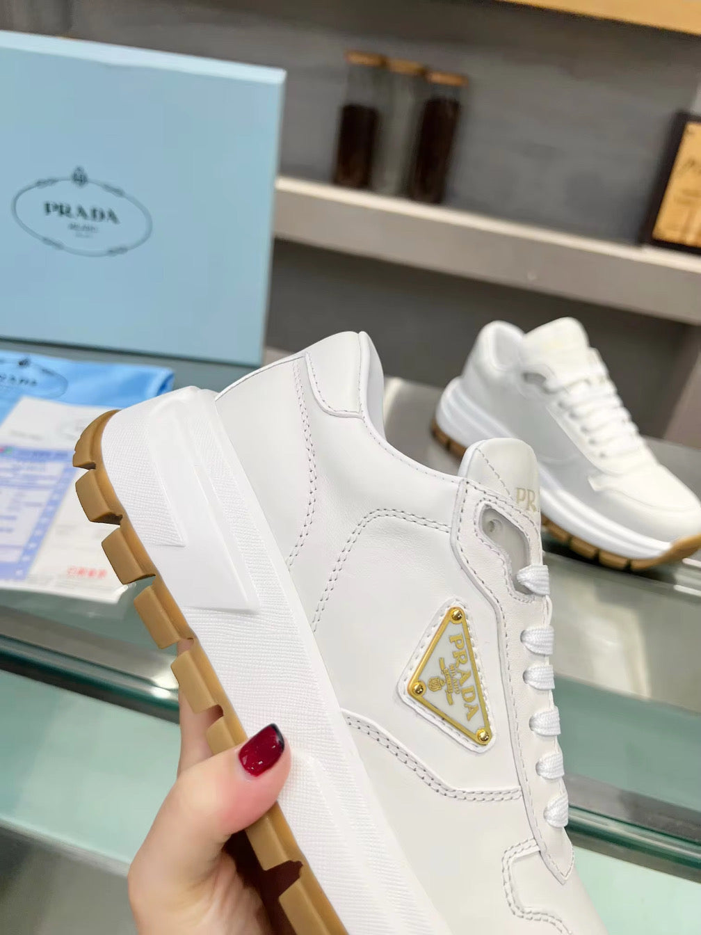 Leather Tennis Shoes