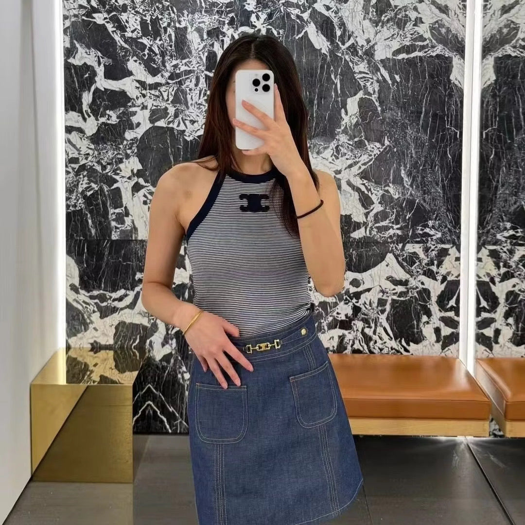 Black & White striped top (CART DISCOUNT)