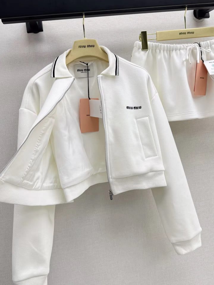 White Varsity & Skirt