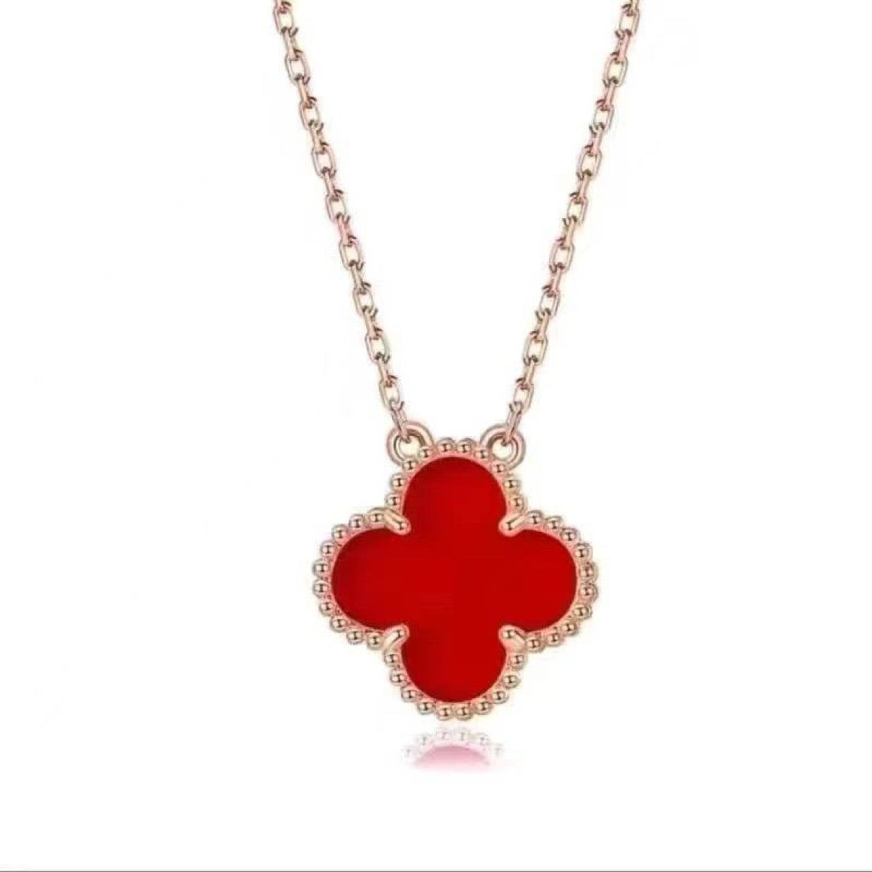 Multiple color pendant necklace