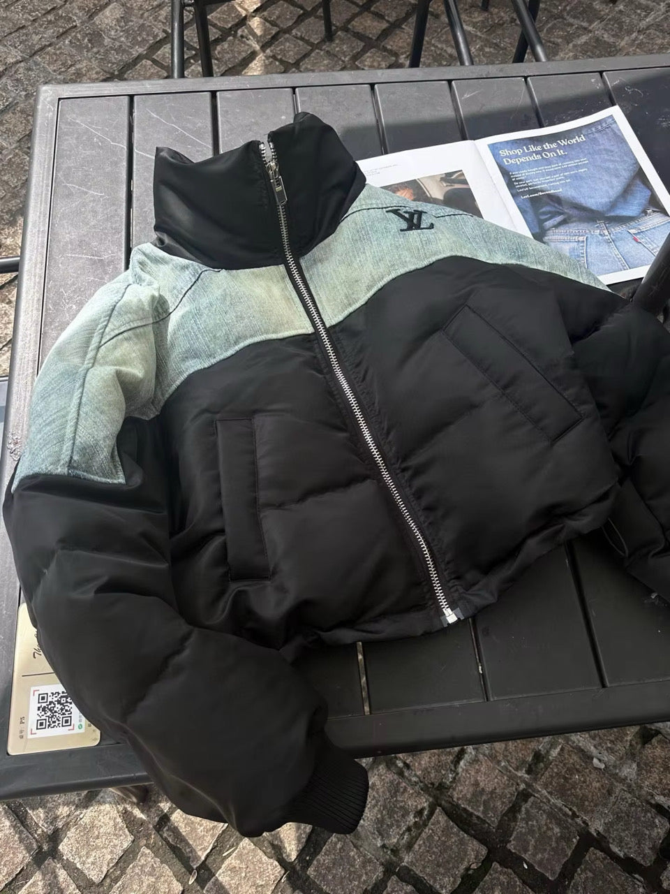 Denim Puffer
