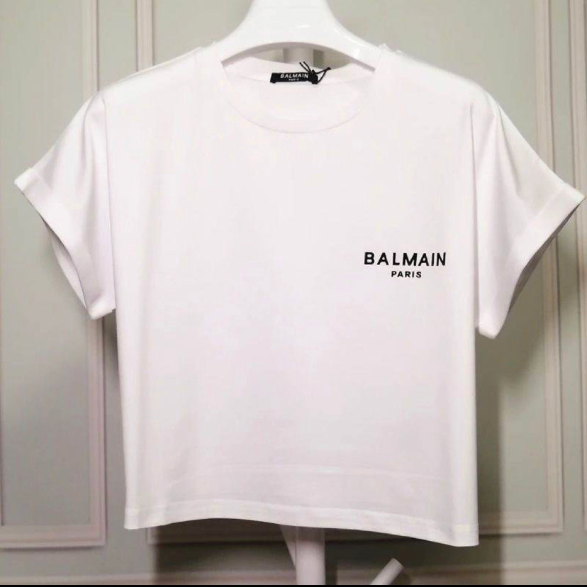 White top with black writing
