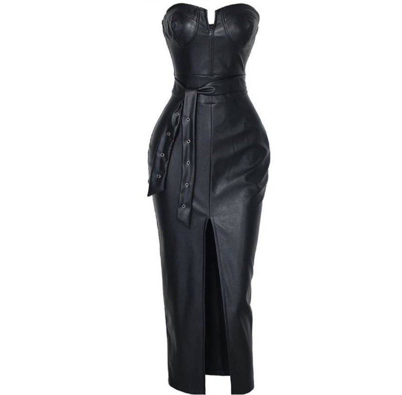 Vestido tubo negro