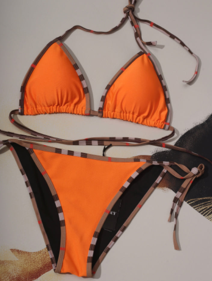 Orange bikini