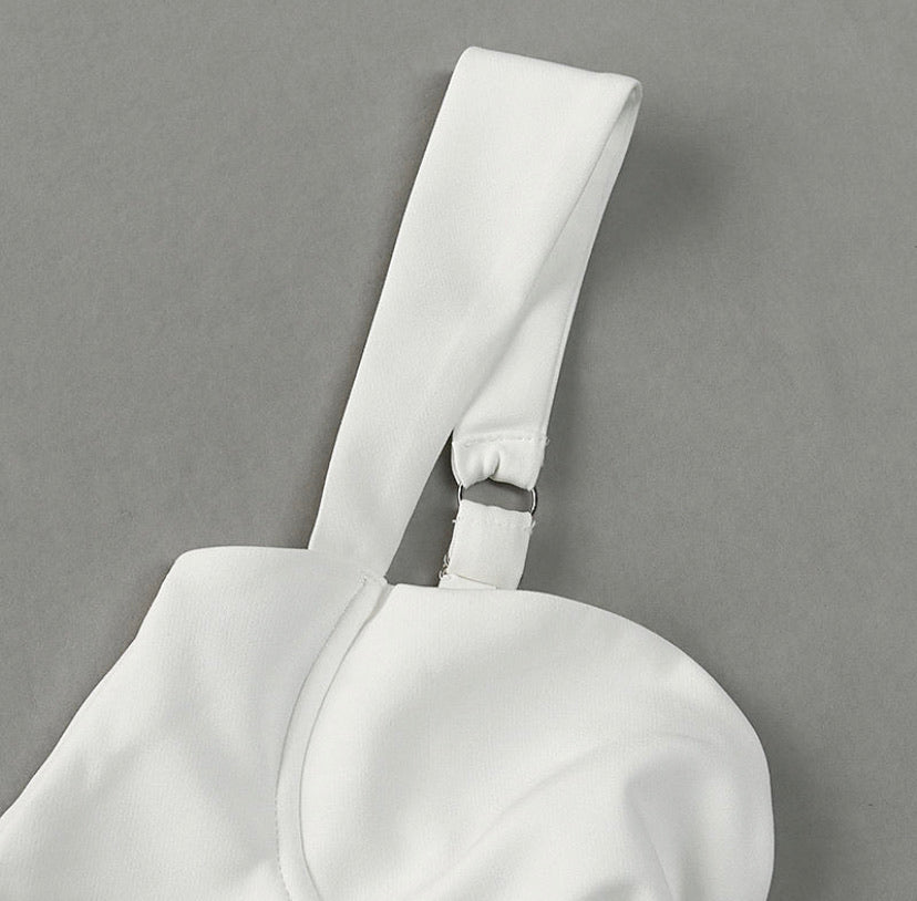 Vestido tirantes blanco