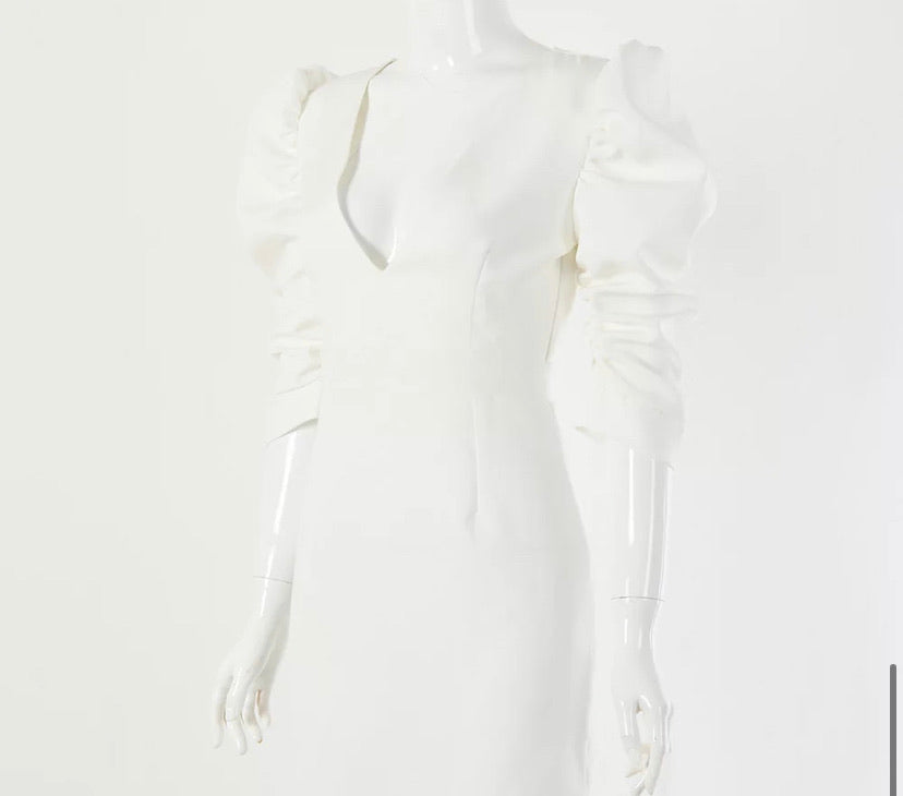 Dove White Dress