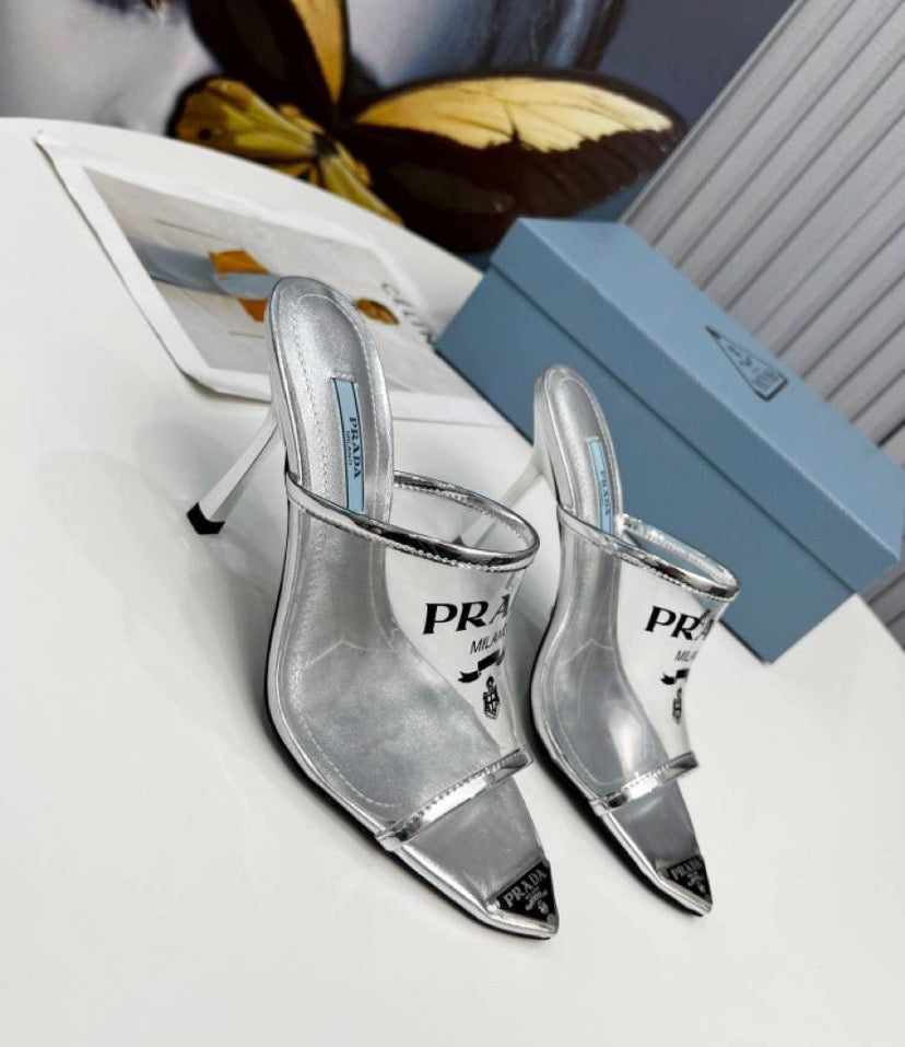 Black or Silver heels