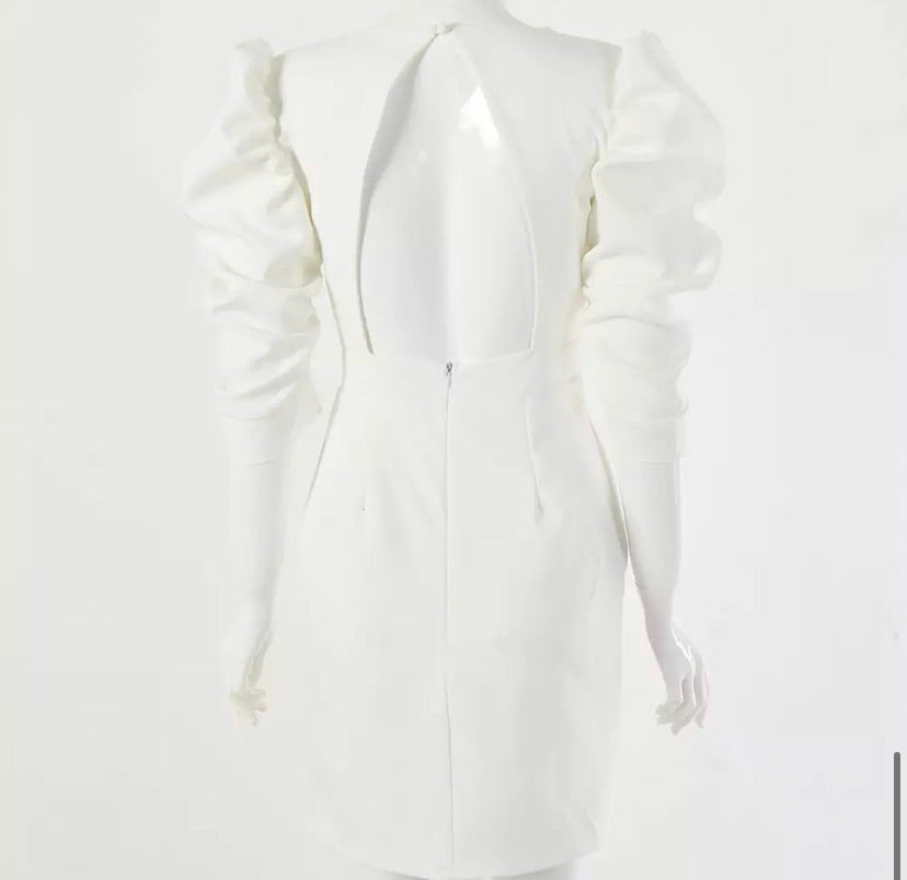 Dove White Dress
