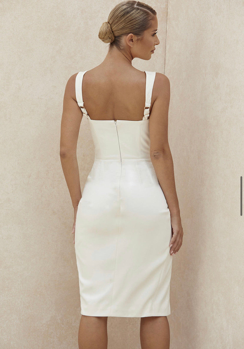 Vestido tirantes blanco