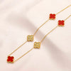 Long necklace in multiple colors