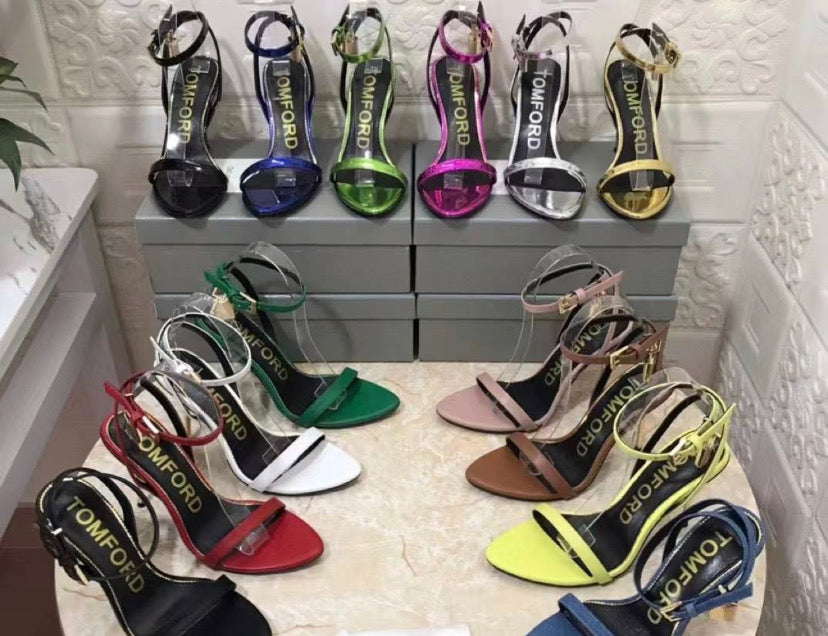 Tacones altos coloridos (OTROS COLORES COLOCAR NOTA)